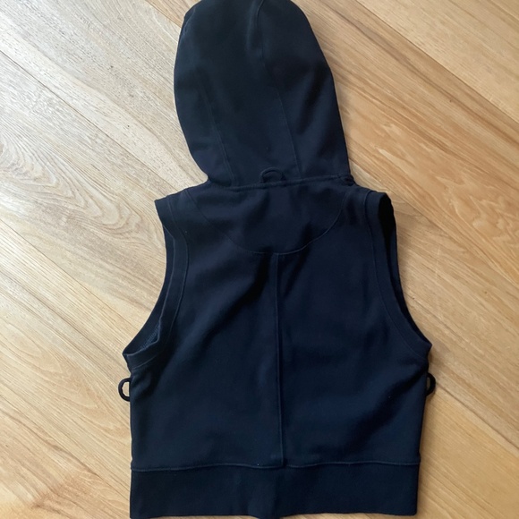 Athleta cropped hooded vest, small - Picture 5 of 6